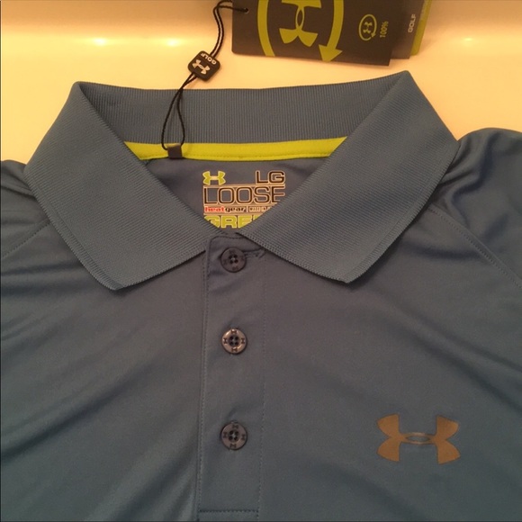 Under Armour UA Men’s Catalyst Golf Polo Shirt - Picture 4 of 8